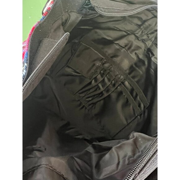 Justice plaid glitter Star laptop messenger bag NEW - Picture 8 of 11